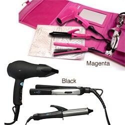 ART Salon in a Bag Ceramic Hair Iron and Dryer Travel Set