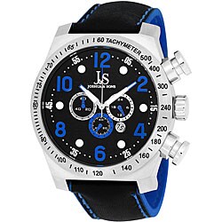 Joshua & Sons Men's Oversized Chronograph Stainless Steel Sport Watch