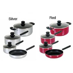 Sunbeam Heartwell 7-piece Aluminum Cookware Set
