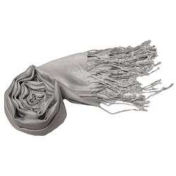 Peach Couture Silver Rayon from Bamboo Pashmina 
