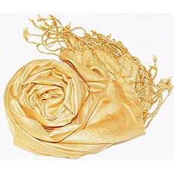 Peach Couture Tan Rayon from Bamboo Pashmina 