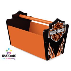 Harley Davidson Flames Toy Caddy.