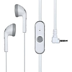 Premium Motorola Q Q9c Q9m White Handsfree Headset