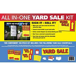 All-in-one Yard Sale Kit (102-piece kit)