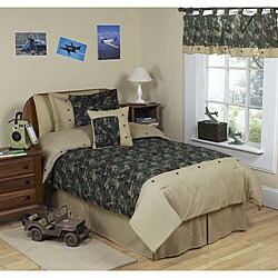 JoJo Designs Green 3-piece Full/ Queen-size Comforter Set