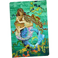 Marjolein Scott 'Mermaid Family' Canvas Art