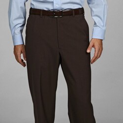 Austin Reed Men's Brown Flat Front Dress Pants
