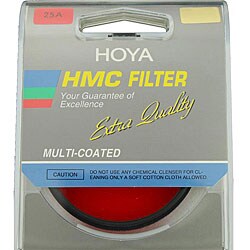 Hoya 52mm Red (25A) HMC Lens Filter