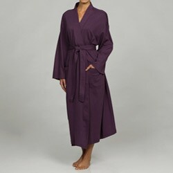 Women's Purple Organic Cotton Bathrobe