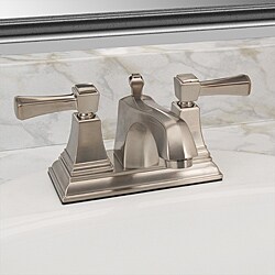 Fontaine Patiglia Brushed Nickel 4-inch Centerset Bathroom Faucet 