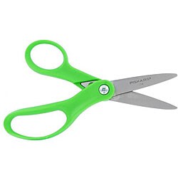 Fiskars 5-inch Pointed Green Scissors (Pack of 6)