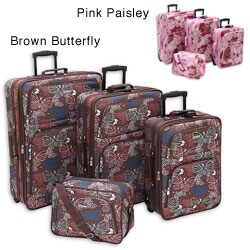 Advantage Mardi Gras 4-piece Luggage Set