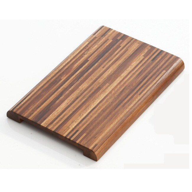 Multi Stripe Medium Acacia Wood Serving Board (Case of 6)