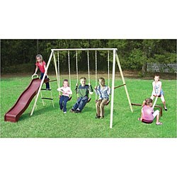 Flexible Flyer Play-A-Round Fun Swing Set