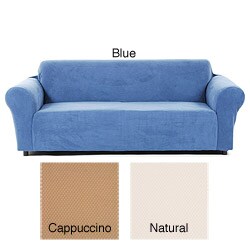 Snowball Stretch Loveseat Slipcover