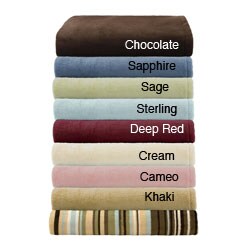 Soloft Microraschel Plush Blanket