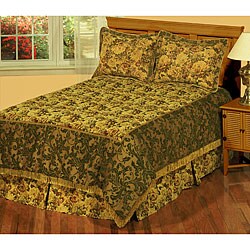 Calais Luxury Woven Jacquard Bedspread