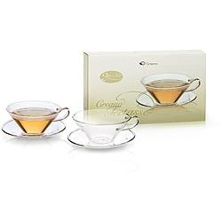Creano Glass 2-piece Teacup Set