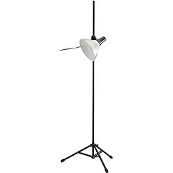 Silver / Black 7-ft Studio Floor Lamp System