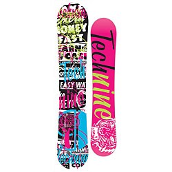 Technine Lil Nine Black 131 Girl's Snowboard