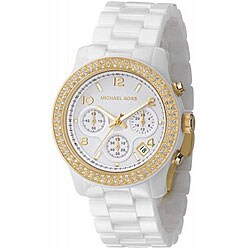 Michael Kors Women's MK5237 White Ceramic Watch
