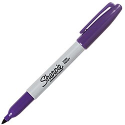 Sharpie Fine Point Purple Permanent Markers (Pack of 12)