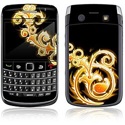 'Abstract Gold' BlackBerry Bold 9700 Decal Skin