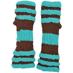 Wool Big Stripe Arm Warmer (Nepal)