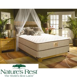 Nature's Rest by Spring AirTahoe Firm Zoned Latex Foam Full-size Mattress Set