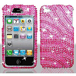 Pink Zebra Apple iPhone 4 Protective Case