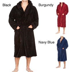 Fleece Hooded Bathrobe