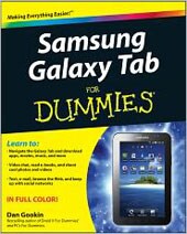 Samsung Galaxy Tab for Dummies (Paperback)
