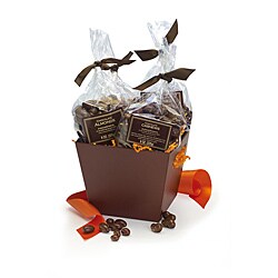 Chocolate Covered Nuts Gift Basket