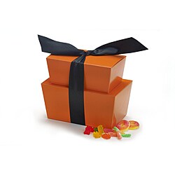 Gummi Treats Tower Gift Basket.