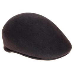 Ferrecci Men's Charcoal Wool Driver's Cap
