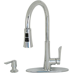 Price Pfister Mystique Chrome Pullout Kitchen Faucet