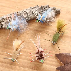 Hand-tied Crab Selection Fishing Flies