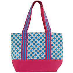 Blue Dot CanvasTote Bag