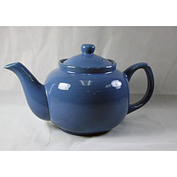 Blue 48-oz Ceramic Tea Pots (Set of 2)
