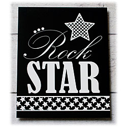 Trendography Prints  'Rock Star' Graphic Art Print