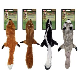 Mini Skinneeez Stuffingless Dog Toy 4-piece Set
