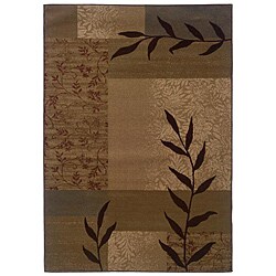 Gold Geometric Rug (8'2 x 10')