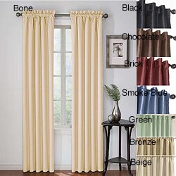  Insulated Faux Silk 84-inch Blackout Panel Pair