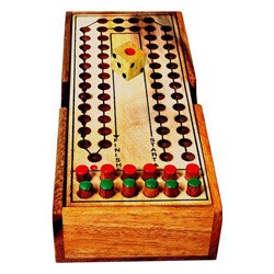 Wood Travel-size Horse Race Game (Thailand)