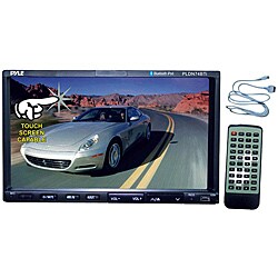 Pyle 7-inch Double DIN DVD/MP3/USB/SD-MMC Card/ iPod Connector/ Bluetooth