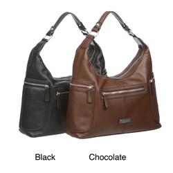 Etienne Aigner 'Cooper' Leather Hobo Bag