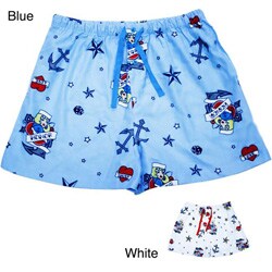 Leisureland Women's Nautical Boxer Shorts