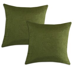 Olive Throw Pillows (Set of 2)