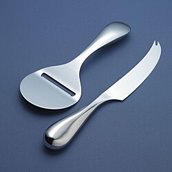 Yamazaki Tantalyn Two-piece Cheese Knife and Grater Set