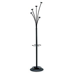 Alba Festival 5-Peg Black Coat Tree